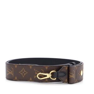 Authentic Louis Vuitton Boudouliere Adjustable Monogram Canvas Strap W/ Dust bag